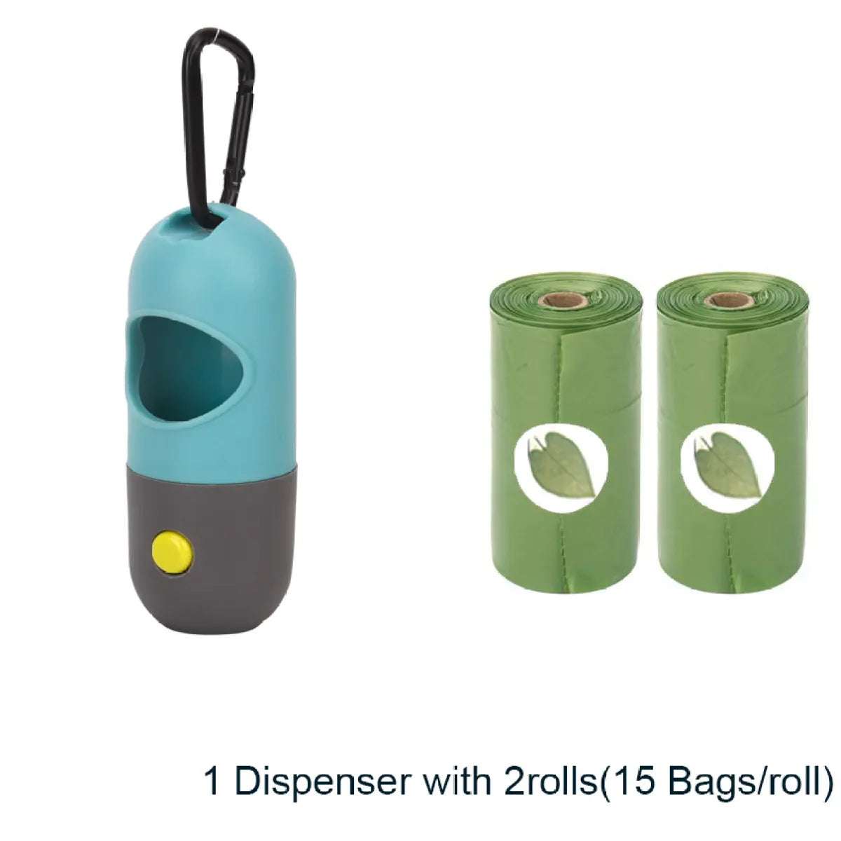 LED Pet Waste Bag Dispenser Organizer