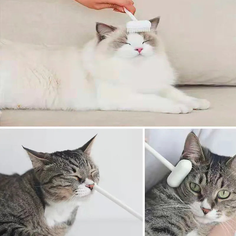 Funny Cat Comb Toy Sticker