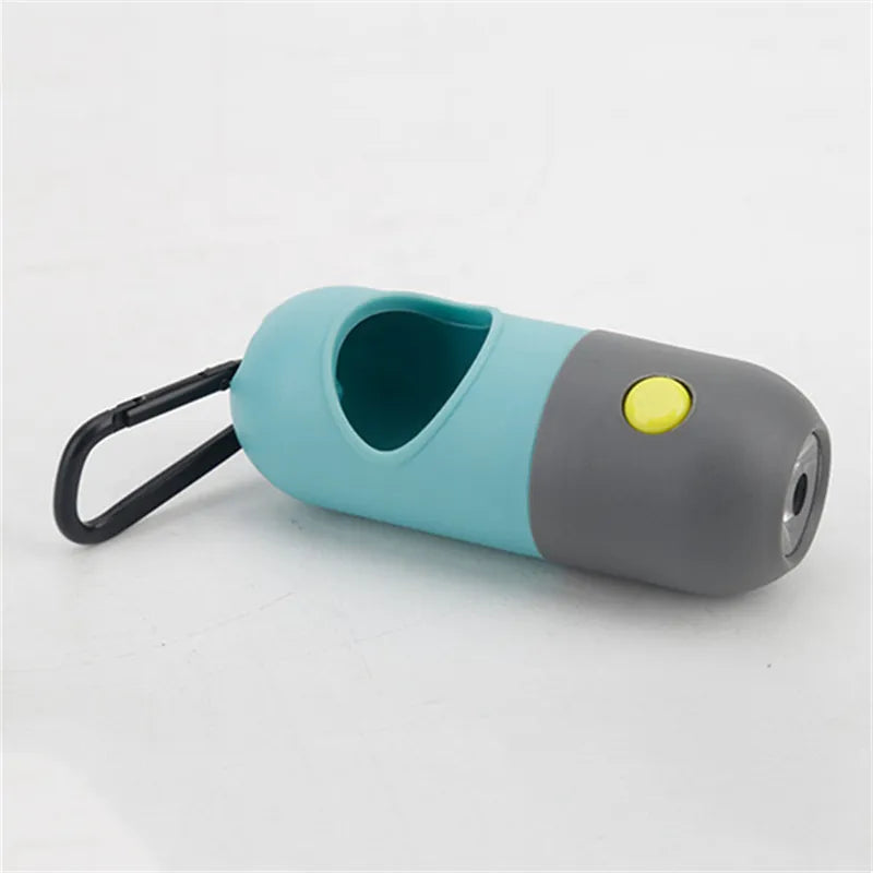 LED Pet Waste Bag Dispenser Organizer